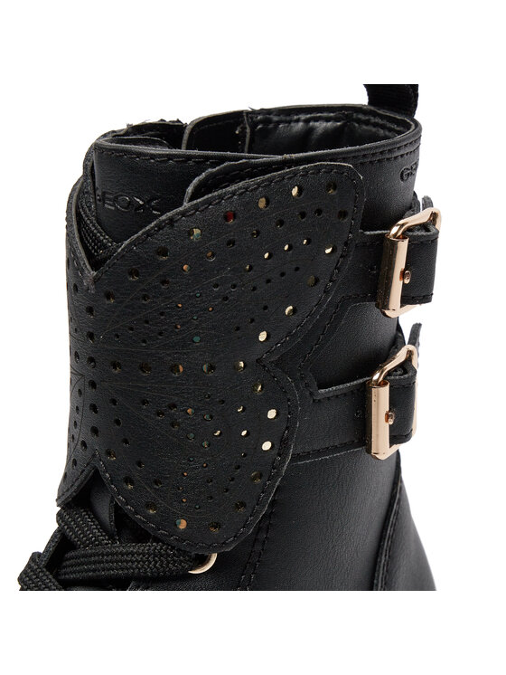 Geox Geox Botine J Eclair Girl J369QN 000BC C9999 M Negru