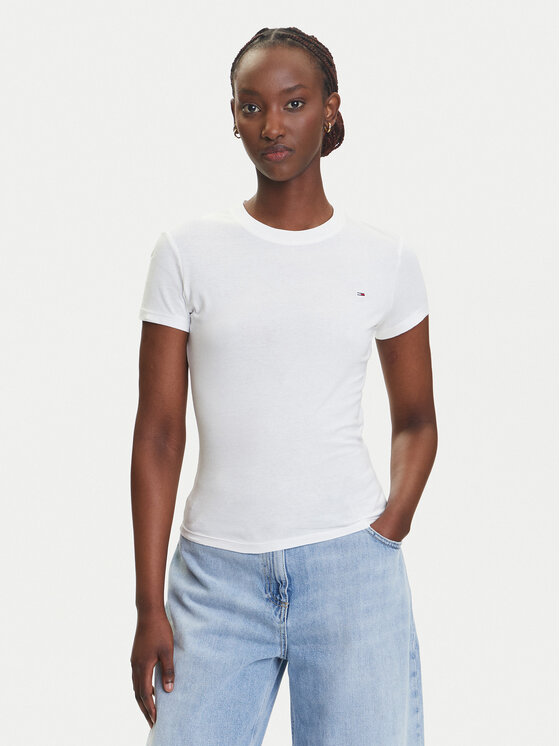 Tommy Jeans Tommy Jeans Σετ 2 T-Shirts DW0DW21366 Έγχρωμο Slim Fit