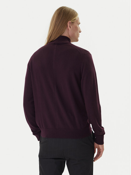 Calvin Klein Calvin Klein Kampsun LV04LD318G Bordoopunane Regular Fit