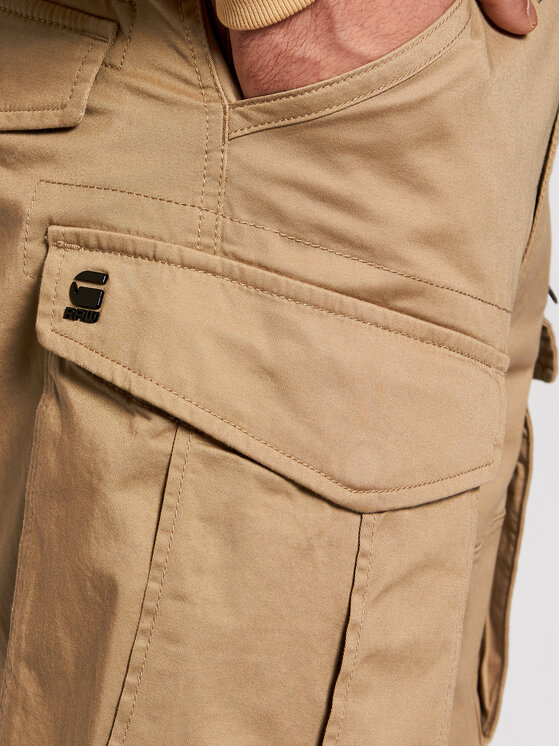 G-Star Raw G-Star Raw Pantalon scurți din material Rovic D08566-5126-239 Bej Relaxed Fit