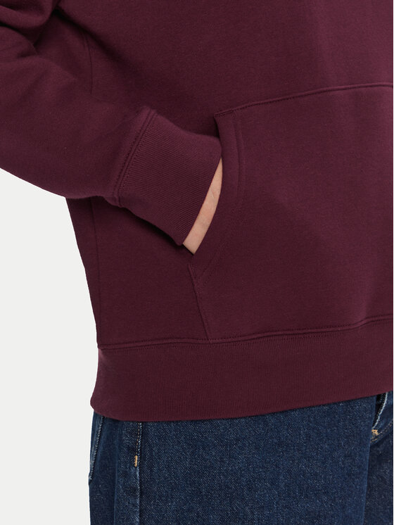 Gap Gap Sweatshirt 463506-02 Dunkelrot Regular Fit