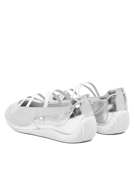 Puma Puma Baleríny Speedcat Ballet Lustre Wns 408264 01 Strieborná
