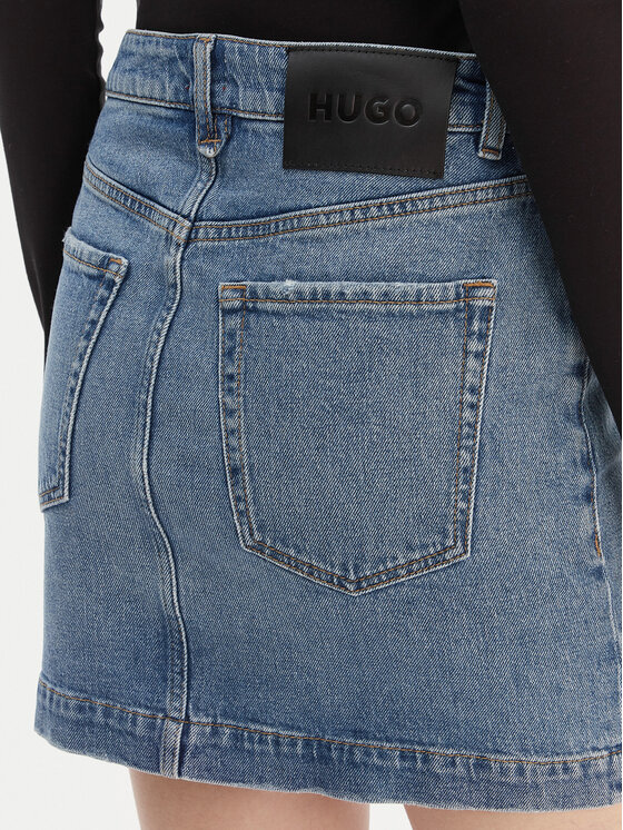 HUGO HUGO Gonna di jeans Gilvie 50553182 Blu Regular Fit