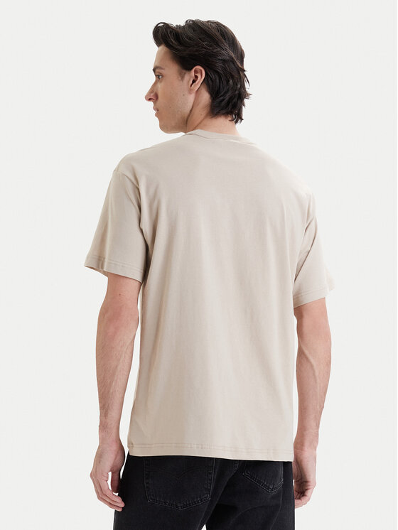 Versace Jeans Couture Versace Jeans Couture T-Shirt 80GAHT01 CJ00T Μπεζ Regular Fit