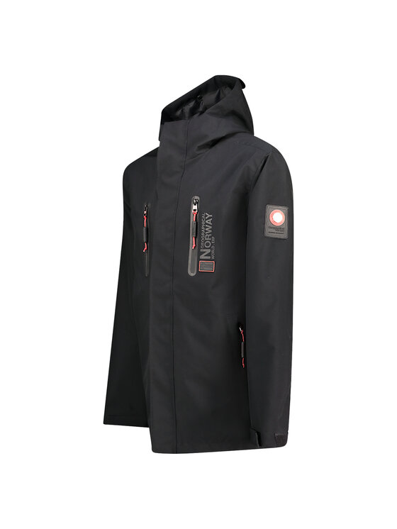 Geographical Norway Geographical Norway Kurtka przejściowa SZ2204H/GN-BLACK Czarny Reglan Fit