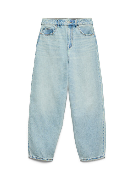 Vero Moda Vero Moda Džínsy Billie 10330900 Modrá Barrel Fit