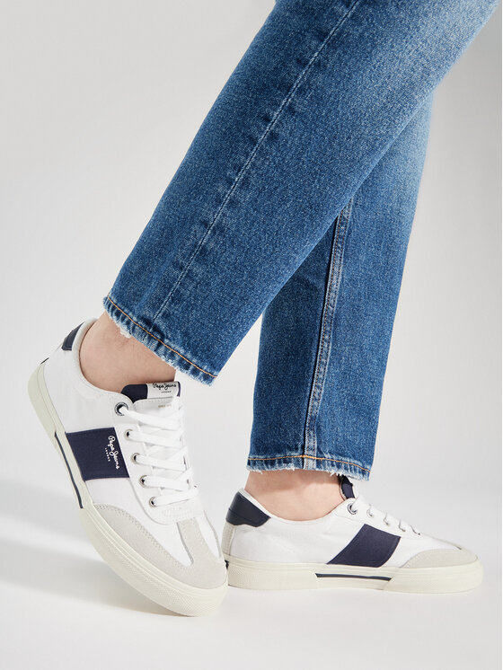 Pepe Jeans Pepe Jeans Sportcipők Kenton Strap M PMS31042 Fehér