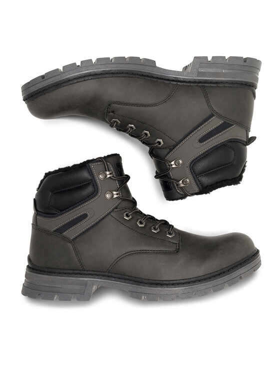 Lanetti Lanetti Schnürschuhe VS21M2019-3 Schwarz