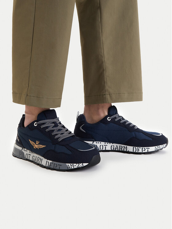 Aeronautica Militare Aeronautica Militare Sneakersy 261SC0276UCT04327 Tmavomodrá