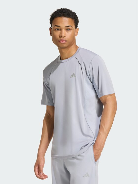 adidas adidas Koszulka techniczna 167882 Szary Regular Fit