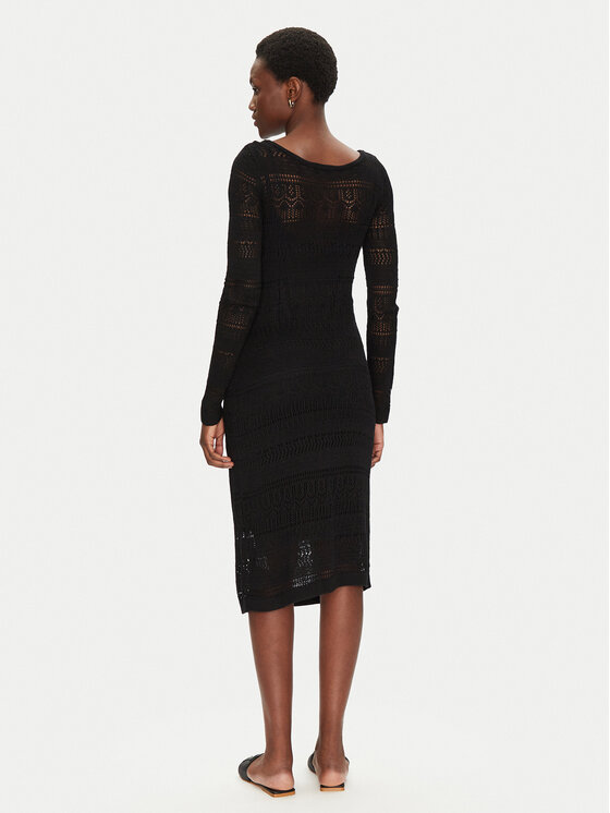 Morgan Morgan Kootud kleit 251-RMPIMA M Must Slim Fit