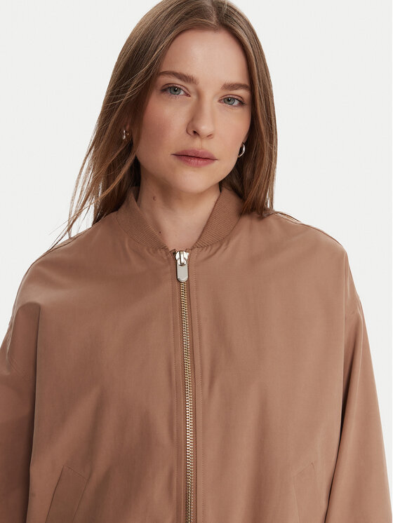 Tatuum Tatuum Bomber jakna Sakalino T2503.012 Bež Loose Fit