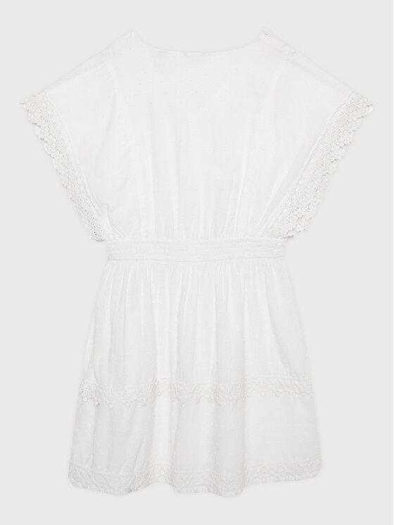 Guess Guess Kasdieninė suknelė J3GK41 WFDN0 Balta Regular Fit