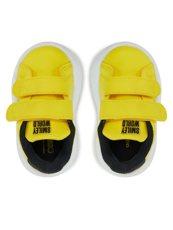 adidas adidas Снікерcи Smiley Advantage JI0501 Жовтий