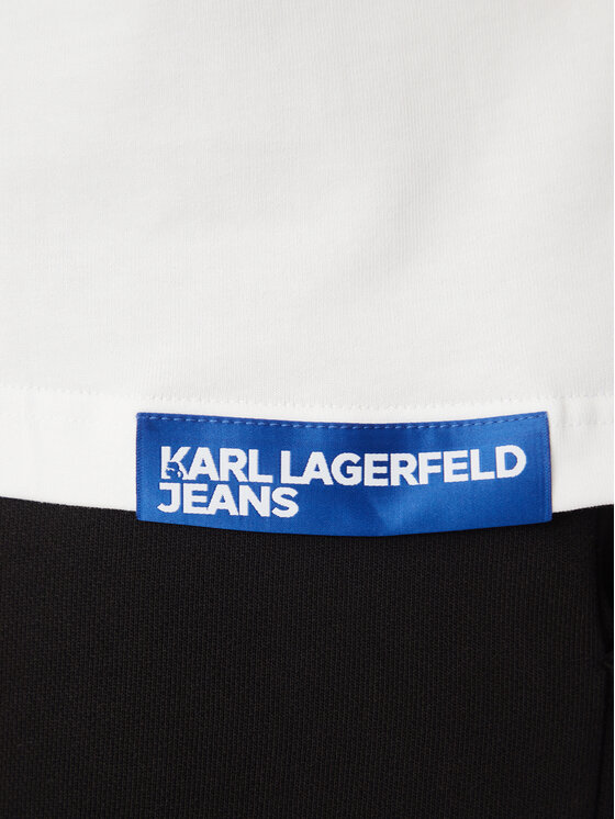 KARL LAGERFELD KARL LAGERFELD Tank top A2M17053 Bijela Relaxed Fit