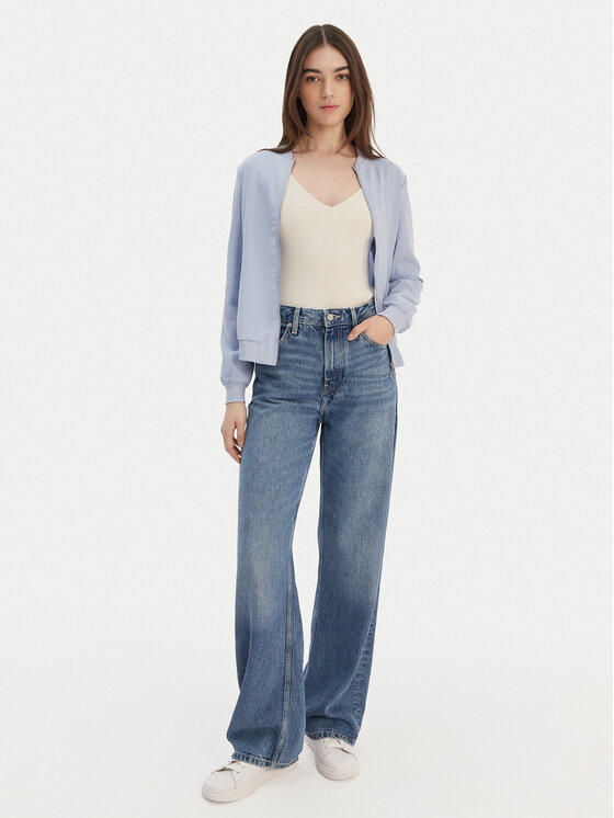 Vero Moda Vero Moda Bomber-jakk Vmcoco L/S Bomber Noos 10245734 Sinine Regular Fit