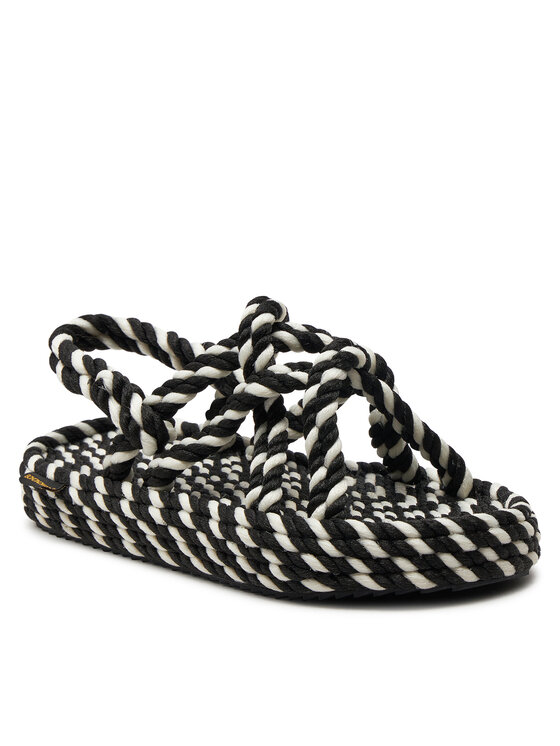 Bohonomad Bohonomad Sandalen Bodrum Platform BOD.0120.PRS Schwarz