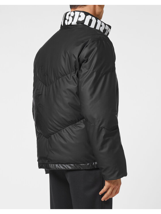 Plein Sport Plein Sport Kurtka puchowa 155 Czarny Regular Fit
