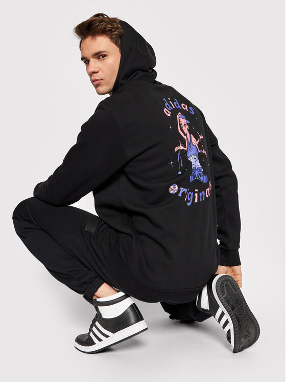 adidas adidas Μπλούζα Stoked Alie HC7153 Μαύρο Regular Fit