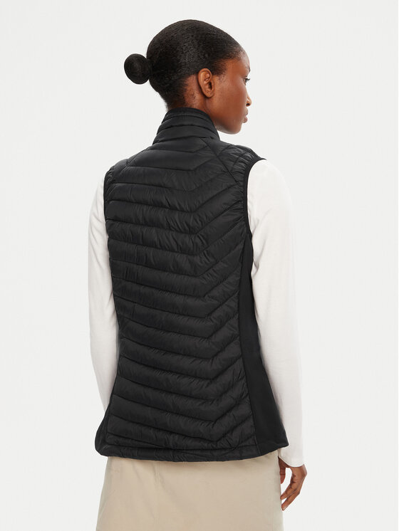 Columbia Columbia Športová vesta Powder Pass Vest EK0192 Čierna Regular Fit