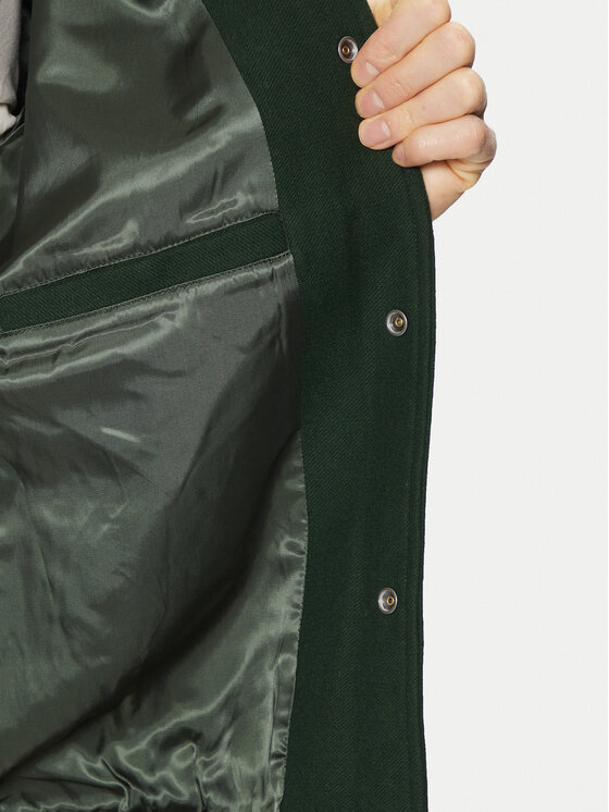 Gant Gant Μπόμπερ μπουφάν Varsity 7006483 Πράσινο Regular Fit