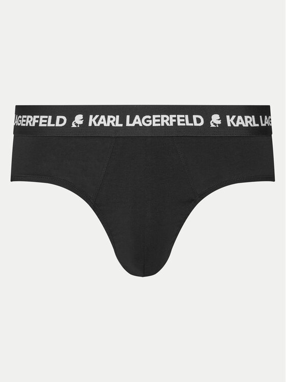 KARL LAGERFELD KARL LAGERFELD Komplet slipów A1M47152 Czarny