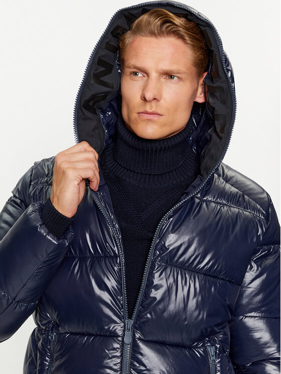 Save The Duck Save The Duck Зимно яке D31280M LUCK17 Тъмносин Regular Fit