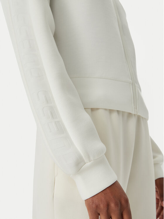Guess Guess Суитшърт Allie V2YQ17 K7UW2 Бял Regular Fit