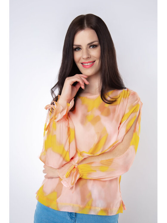 QUIOSQUE QUIOSQUE Halenka SILVIA BLOUSE Barevná Regular Fit