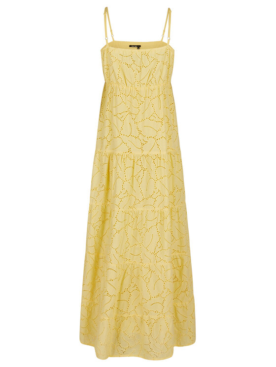 Marc Aurel Marc Aurel Sommerkleid 6820 1020 93201 Gelb Regular Fit