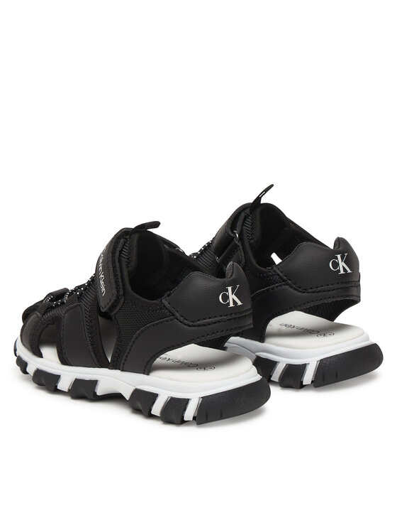 Calvin Klein Calvin Klein Sandale Velcro Sandal V1B2-83320-1591 Negru