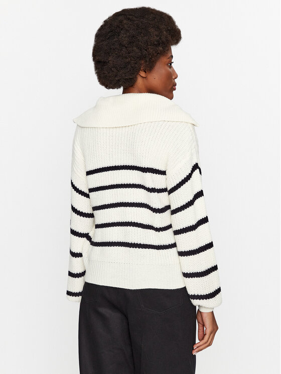 JDY JDY Megztinis 15302342 Écru Regular Fit