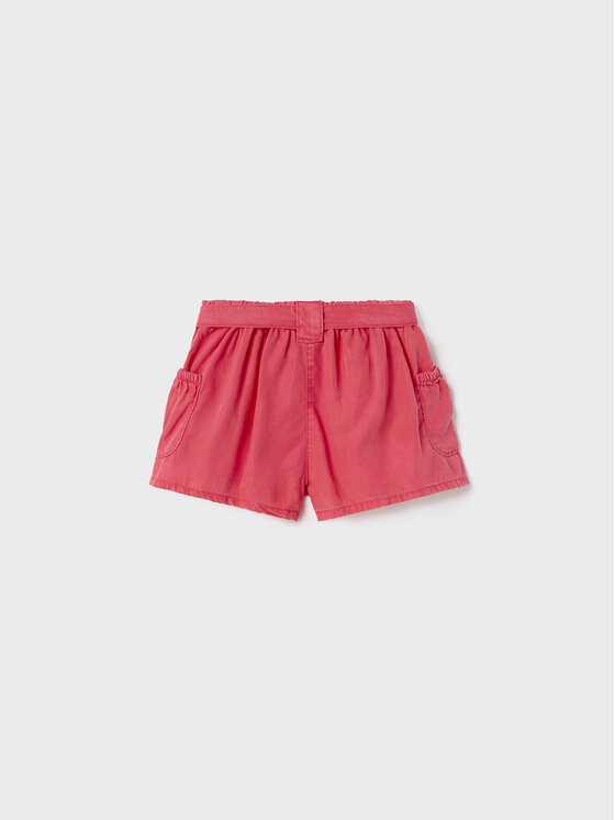 Pantaloncini di tessuto 1274 Rosso Regular Fit