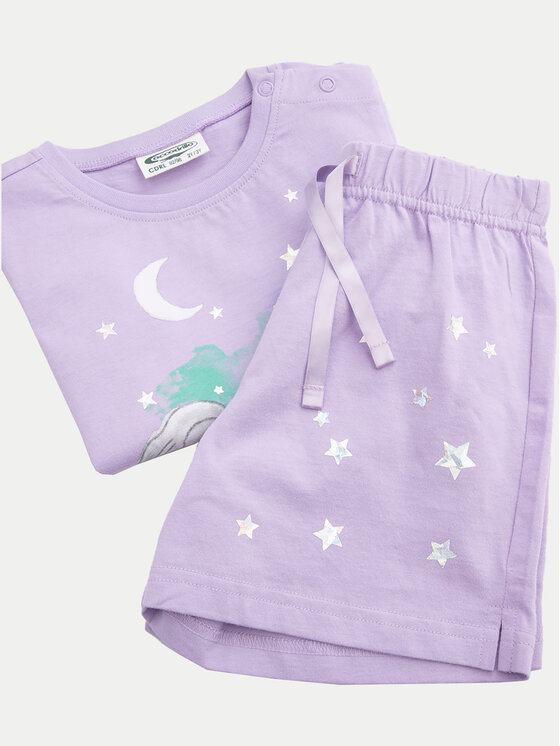 Coccodrillo Coccodrillo Piżama WC5448204PJS Fioletowy Regular Fit