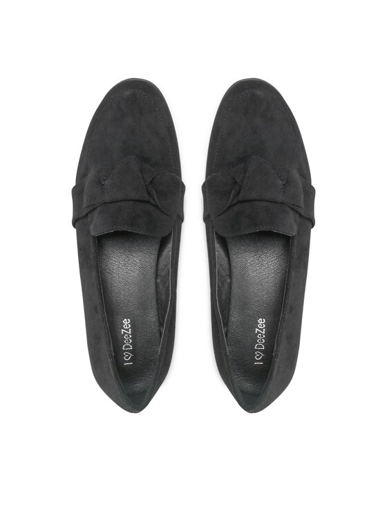 DeeZee DeeZee Loafersy WS270205-07 Černá
