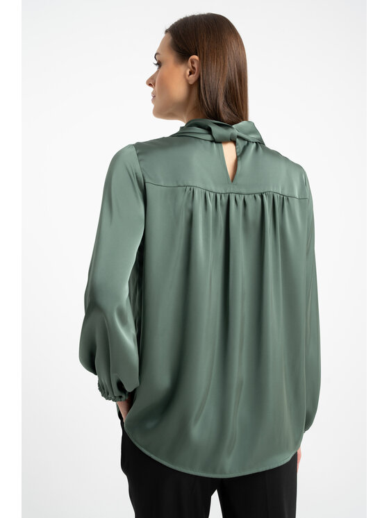 CLICK CLICK Halenka 10-6917 Zelená Relaxed Fit