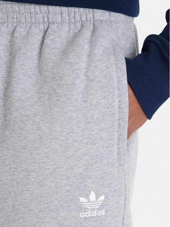 adidas adidas Sportovní kraťasy Trefoil Essentials JV6053 Šedá Loose Fit