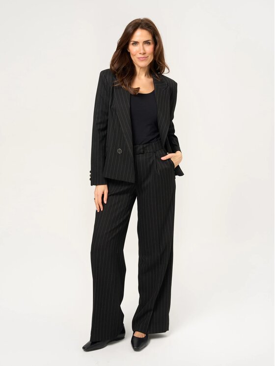 Willsoor Willsoor Marynarka 68254 Czarny Regular Fit