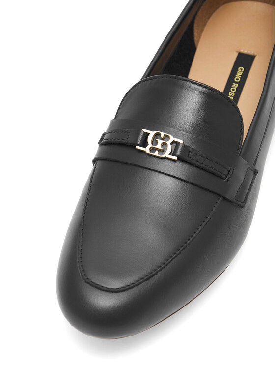 GINO ROSSI GINO ROSSI Loafersy AMBER-23453PE Černá