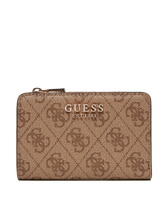 Portofel Mic de Damă Guess Laurel II Slg SWSG74 59156 Maro
