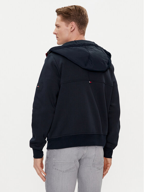 Tommy Hilfiger Tommy Hilfiger Átmeneti kabát MW0MW31490 Sötétkék Regular Fit