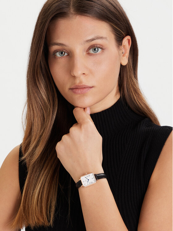 Daniel Wellington Daniel Wellington Hodinky Quadro Sterling Roman Numerals DW00100862 Čierna