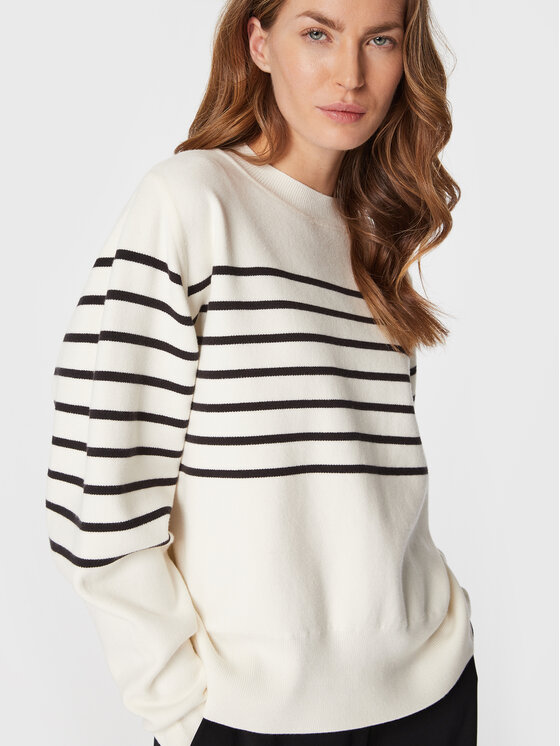 Marc Aurel Marc Aurel Πουλόβερ 8683 8000 81841 Εκρού Regular Fit