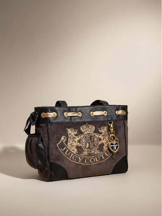Juicy Couture Juicy Couture Дамска чанта CEO-BIJXT8674WZC Кафяв