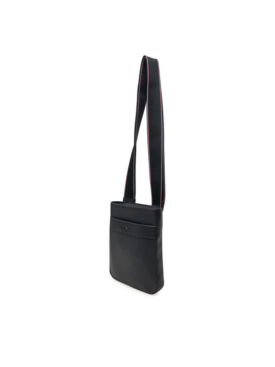 Tommy Hilfiger Tommy Hilfiger Geantă crossover Th Corp Mini Crossover AM0AM13225 Negru