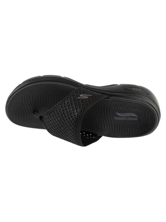 Skechers Skechers Infradito Go Walk Arch Fit 2.0 Sandal - Carrie Nero