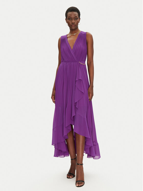Morgan Morgan Rochie cocktail 251-ROSYTA M Violet Regular Fit