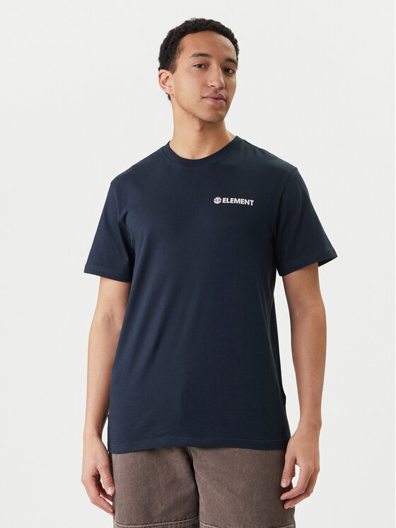 Element Element T-Shirt Blazin Chest ELYZT00595 Dunkelblau Regular Fit
