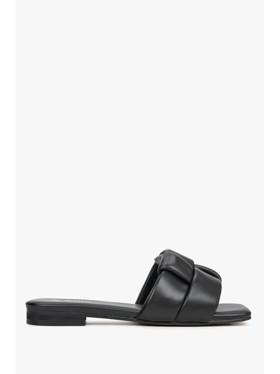 Estro Estro Παντόφλες ER00114724 Μαύρο