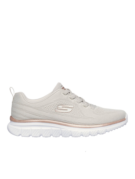 Skechers Skechers Sneakersy 898024-NAT Beżowy